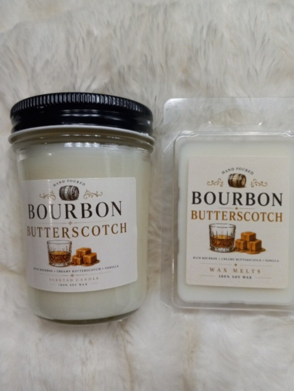 Butterscotch Scented Candle & Wax Melts - Butterscotch